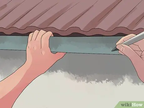 Установите желоба Шаг 10