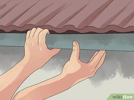 Установите желоба Шаг 9