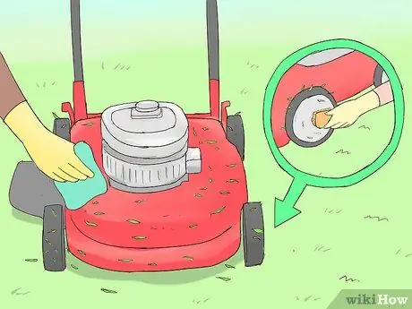 Косить мокрую траву Шаг 13