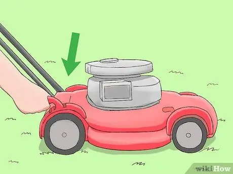 Косить мокрую траву, шаг 5