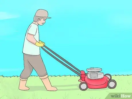 Косить мокрую траву Шаг 8