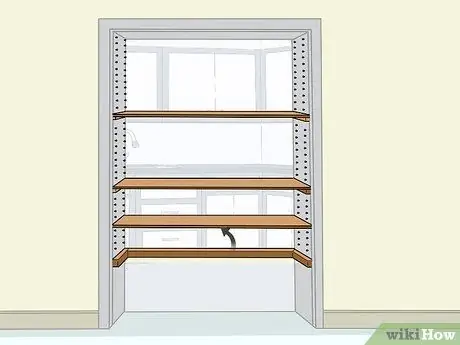 Сборка регулируемых полок для кладовой Шаг 9