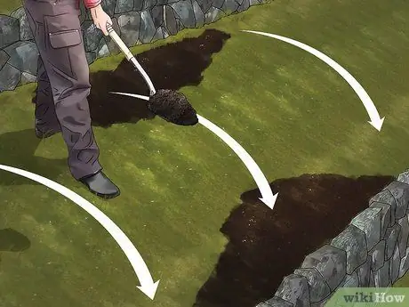 Выровняйте наклонный сад Шаг 12