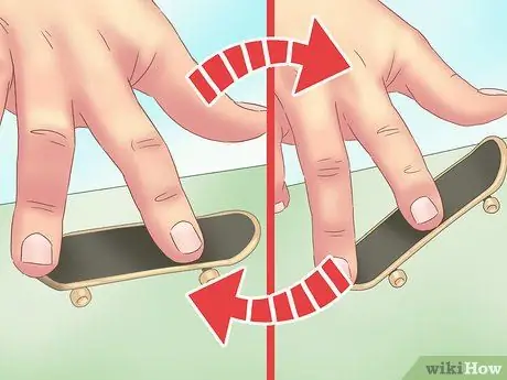 Kickflip on a Tech Deck, шаг 11