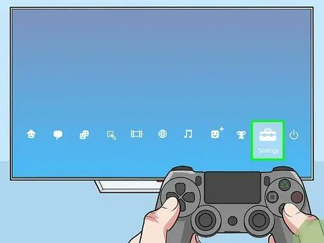 Восстановление заводских настроек PlayStation 4, шаг 1