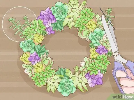 Сделайте сочный венок Шаг 12 Сделайте сочный венок Шаг 12