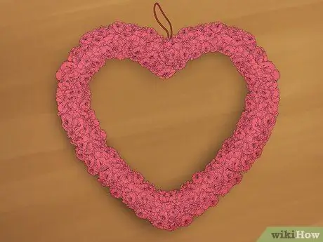 Делаем венок из сердечек Шаг 12
