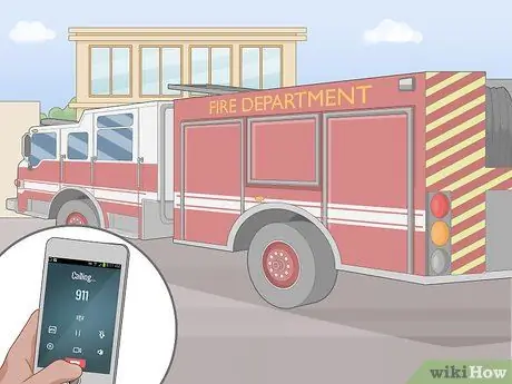Тушить газовый пожар, шаг 4