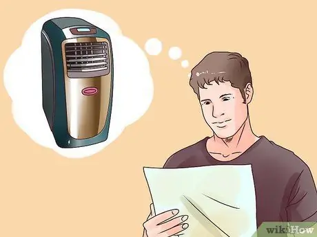 Установите портативный кондиционер. Шаг 1