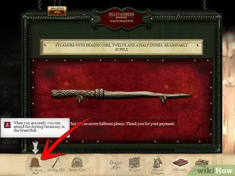 Присоединяйтесь к Pottermore Step 12