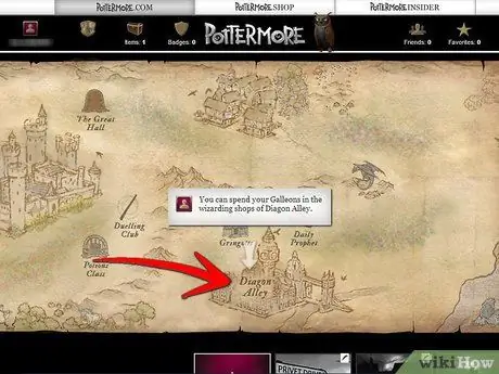 Присоединяйтесь к Pottermore Step 8