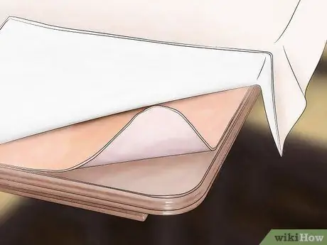 Выберите размер скатерти Шаг 9