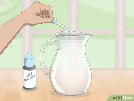 Повышение pH воды Шаг 2