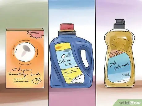 Удаление желтых пятен с подмышек, шаг 1