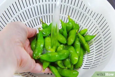 Чистый снежный горошек Шаг 5