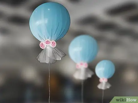 Украшаем воздушный шар Шаг 4