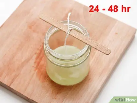 Сделайте свечи из баночки Мейсон Шаг 8