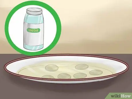 Чистые пенни с уксусом, шаг 2