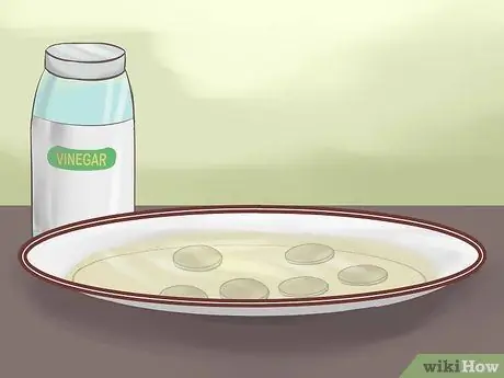 Очистите пенни уксусом, шаг 4