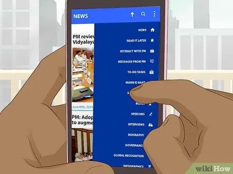 Связаться с Нарендра Моди Step 4