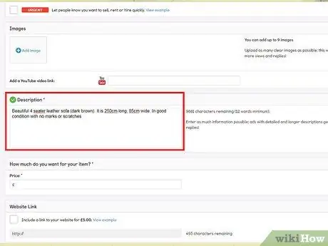 Продать на Gumtree Step 6