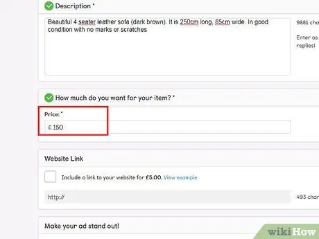 Продать на Gumtree Step 8