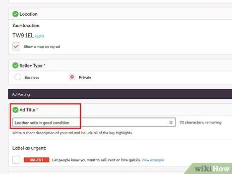 Продать на Gumtree Step 9