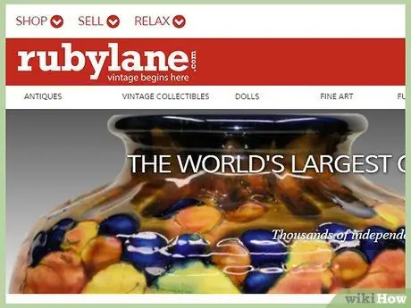 Продавайте антиквариат на RubyLane Step 1