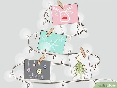 Покажите рождественские открытки Шаг 5