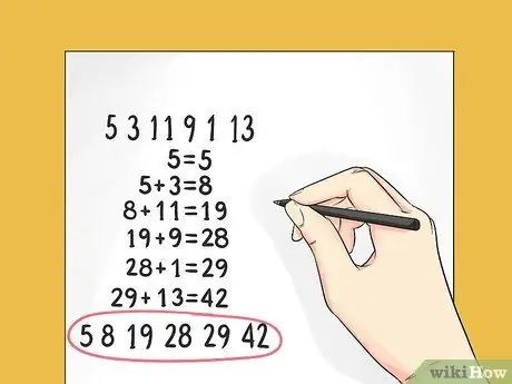 Выберите номера лотереи Шаг 14