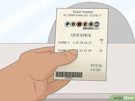 Выберите числа Powerball, шаг 10