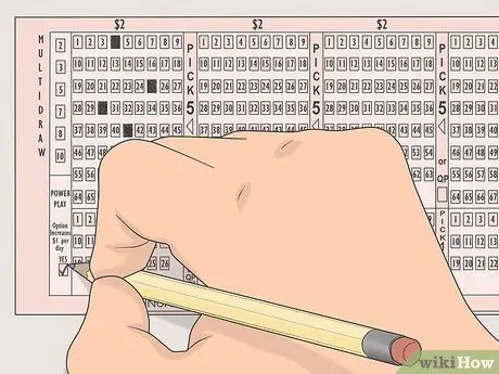 Выберите числа Powerball, шаг 4