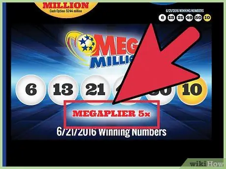 Проверьте числа Mega Millions Шаг 12
