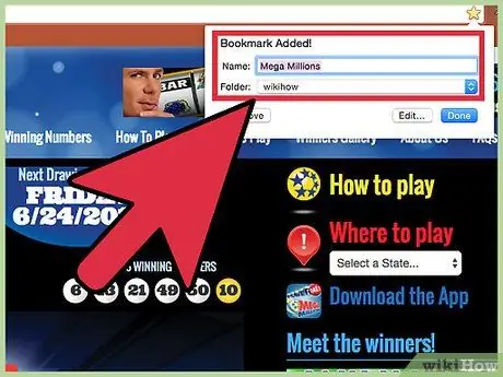 Проверьте числа Mega Millions Шаг 5