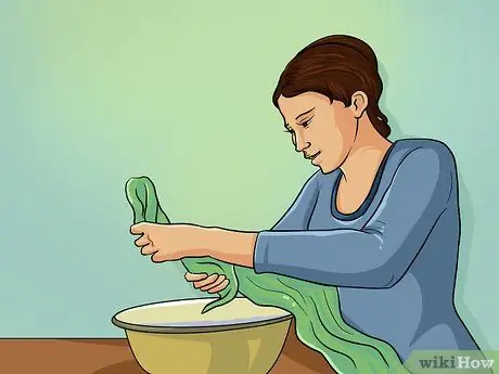 Эластичная усохшая шерстяная ткань, шаг 11