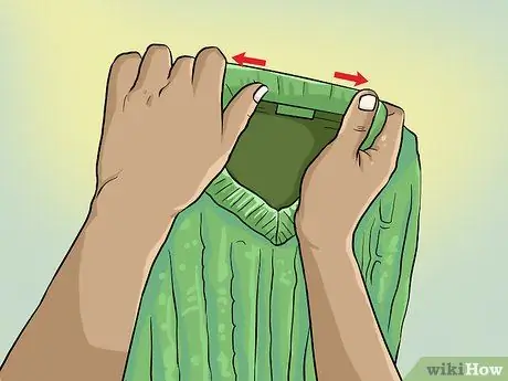 Эластичная усохшая шерстяная ткань, шаг 12