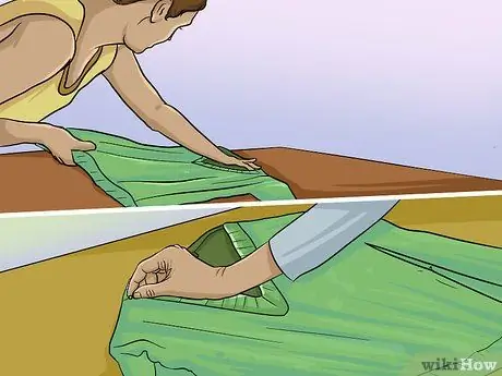 Эластичная усохшая шерстяная ткань, шаг 17