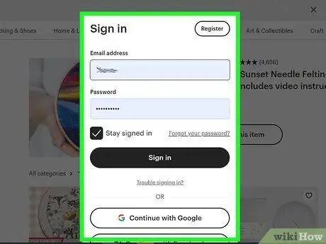 Добавьте товар в свой магазин Etsy, шаг 2