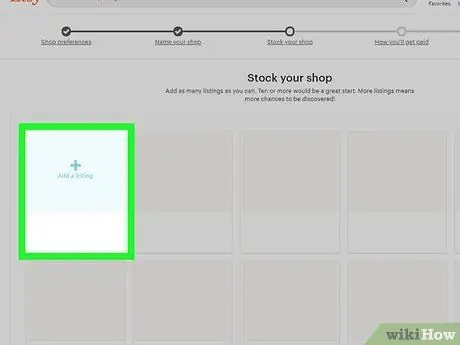 Добавьте товар в свой магазин Etsy. Шаг 7