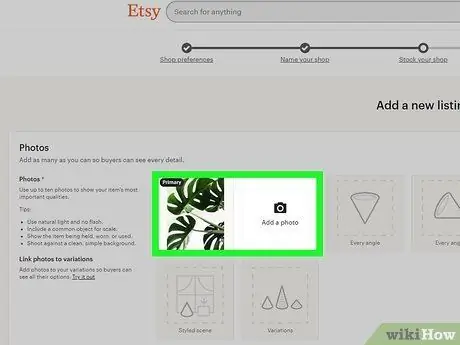 Перечислите товар в вашем магазине Etsy. Шаг 8