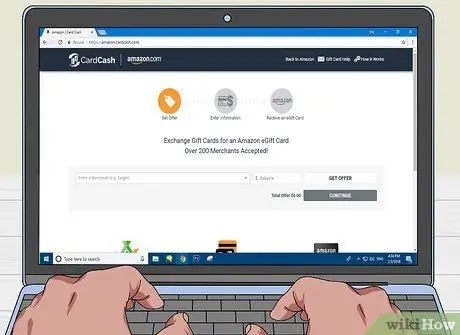 Превратите подарочные карты в наличные, шаг 7