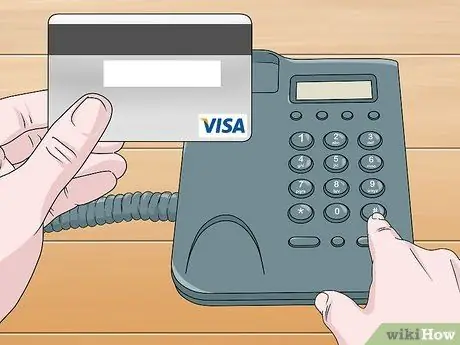 Активация подарочной карты Visa Шаг 2
