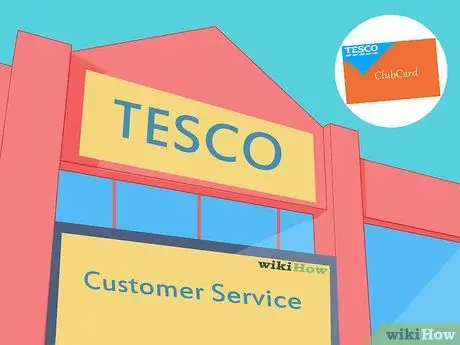 Получите клубную карту Tesco Шаг 4