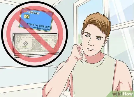 Использование подарочной карты American Express Шаг 10