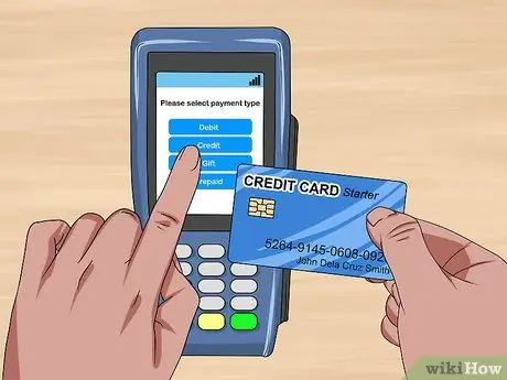 Использование подарочной карты American Express Шаг 9