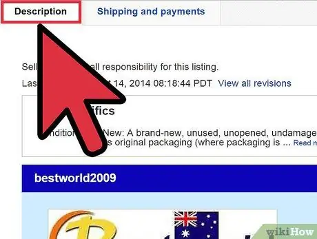 Определите хороших продавцов и подлинные товары на eBay Шаг 3