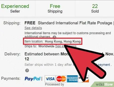 Определите хороших продавцов и подлинные товары на eBay Шаг 5