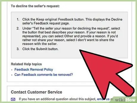 Оспорить отрицательный отзыв на eBay Шаг 12 Оспорить отрицательный отзыв на eBay Шаг 12