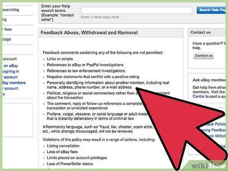 Оспорить отрицательный отзыв на eBay Шаг 15 Оспорить отрицательный отзыв на eBay Шаг 15