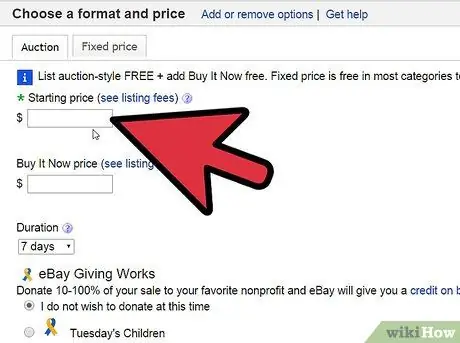 Добавьте "Купить сейчас" на eBay Шаг 5 Добавьте "Купить сейчас" на eBay Шаг 5